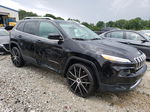 2014 Jeep Cherokee Limited Black vin: 1C4PJLDS2EW237974