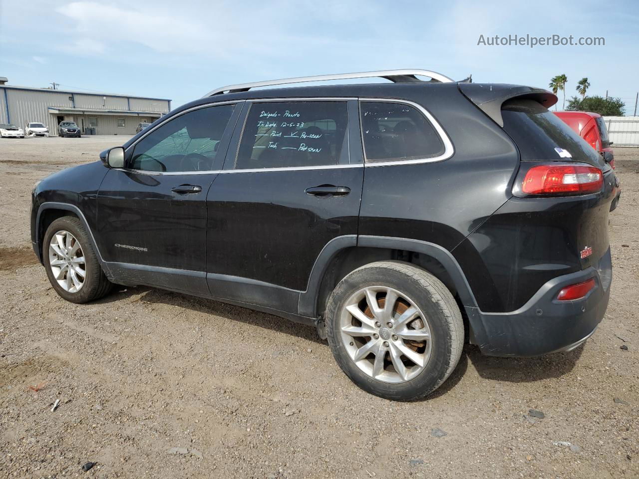 2016 Jeep Cherokee Limited Black vin: 1C4PJLDS2GW160817