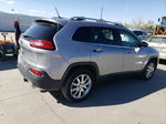 2014 Jeep Cherokee Limited Серебряный vin: 1C4PJLDS3EW103944