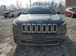 2014 Jeep Cherokee Limited Серый vin: 1C4PJLDS3EW283037