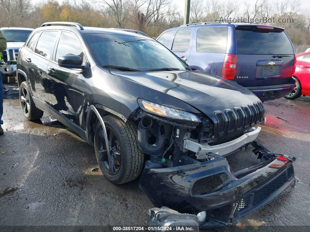 2016 Jeep Cherokee High Altitude Black vin: 1C4PJLDS3GW325340