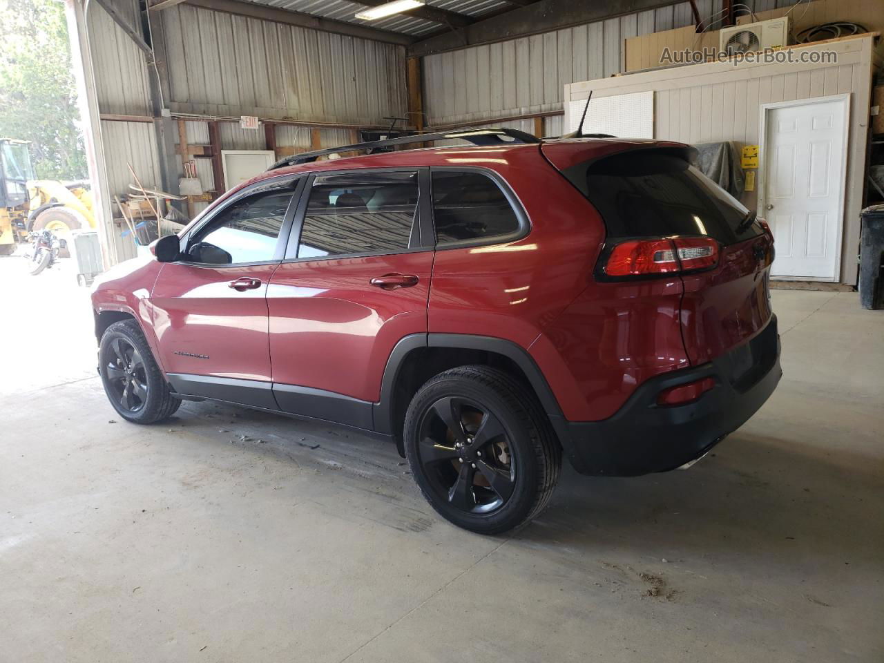 2016 Jeep Cherokee Limited Burgundy vin: 1C4PJLDS4GW298407