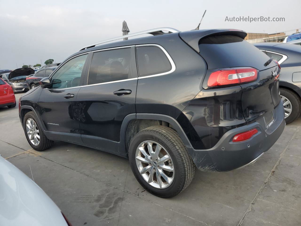 2014 Jeep Cherokee Limited Черный vin: 1C4PJLDS5EW283024