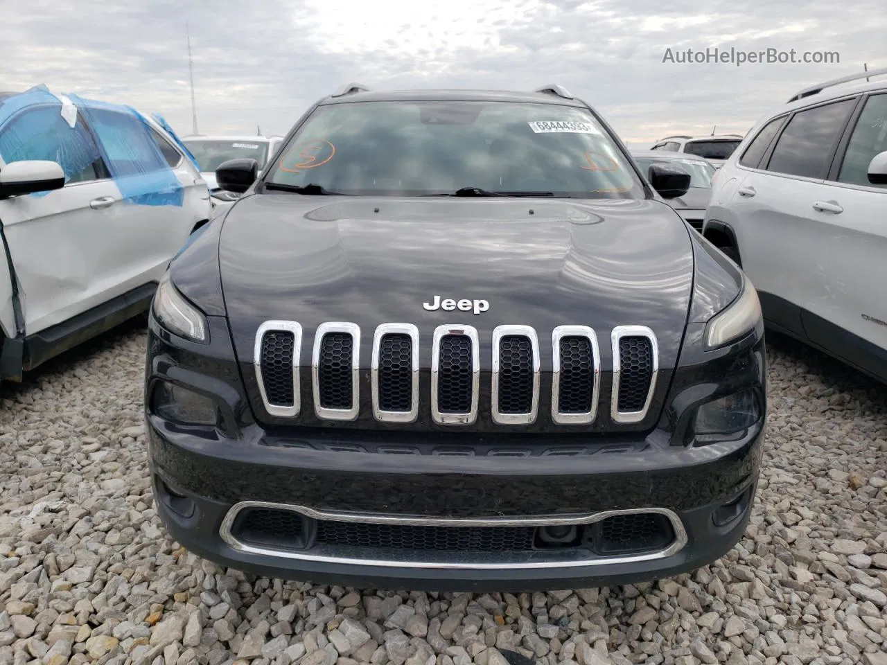 2016 Jeep Cherokee Limited Black vin: 1C4PJLDS5GW116276