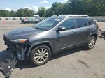 2015 Jeep Cherokee Limited Gray vin: 1C4PJLDS6FW657304