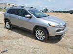 2014 Jeep Cherokee Limited Серебряный vin: 1C4PJLDS7EW172345