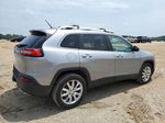 2014 Jeep Cherokee Limited Silver vin: 1C4PJLDS7EW172345