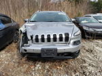 2014 Jeep Cherokee Limited Silver vin: 1C4PJLDS8EW123624