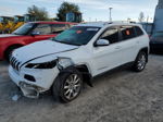 2014 Jeep Cherokee Limited Белый vin: 1C4PJLDSXEW103908