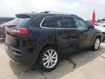 2014 Jeep Cherokee Limited Black vin: 1C4PJLDSXEW283181