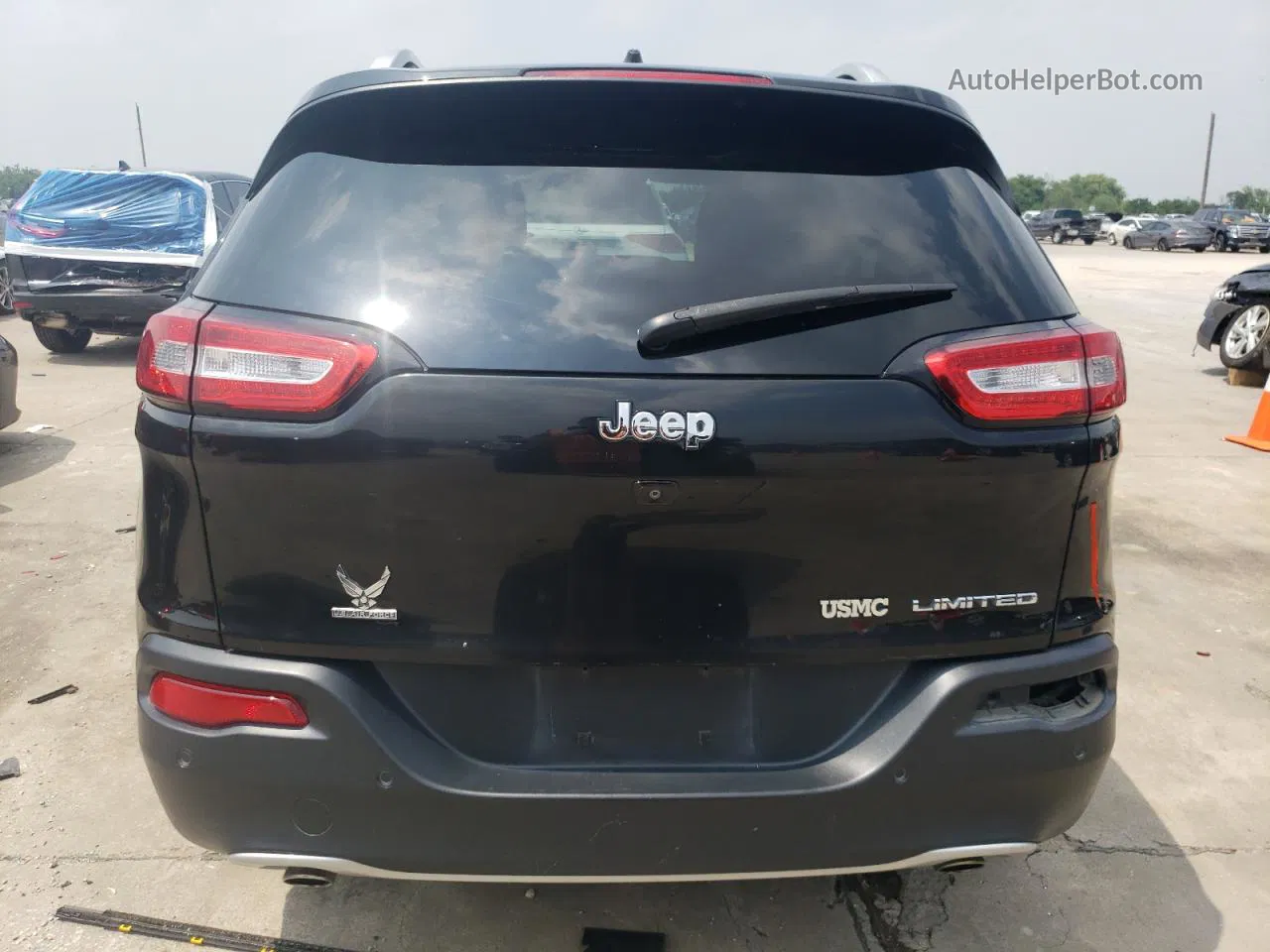 2014 Jeep Cherokee Limited Черный vin: 1C4PJLDSXEW283181