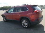 2015 Jeep Cherokee Limited Red vin: 1C4PJLDSXFW584616