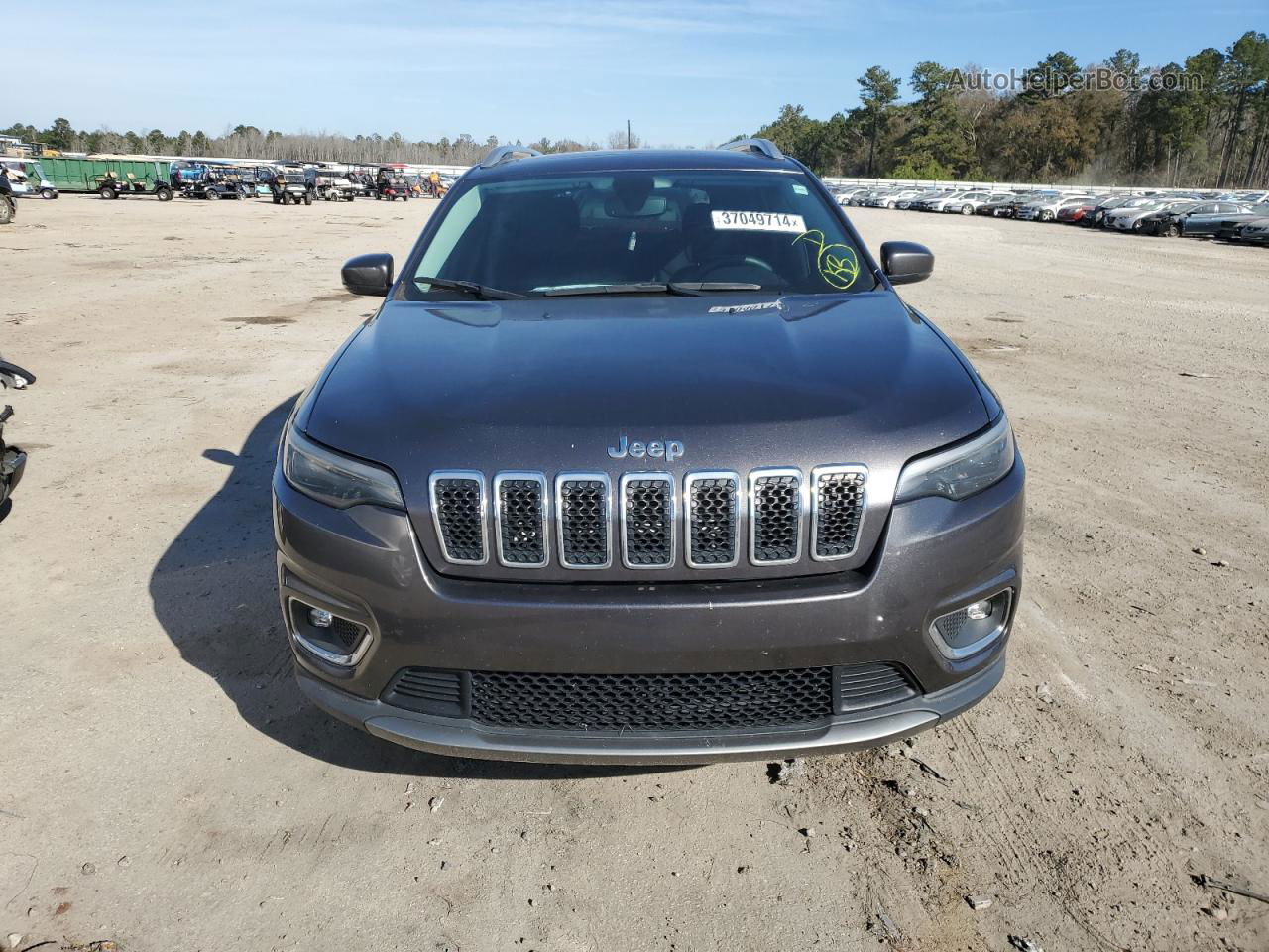 2019 Jeep Cherokee Limited Серый vin: 1C4PJLDX0KD270894