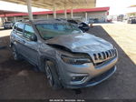 2019 Jeep Cherokee Limited Fwd Silver vin: 1C4PJLDX0KD486826