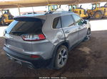 2019 Jeep Cherokee Limited Fwd Silver vin: 1C4PJLDX0KD486826