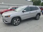 2019 Jeep Cherokee Limited Silver vin: 1C4PJLDX3KD222662