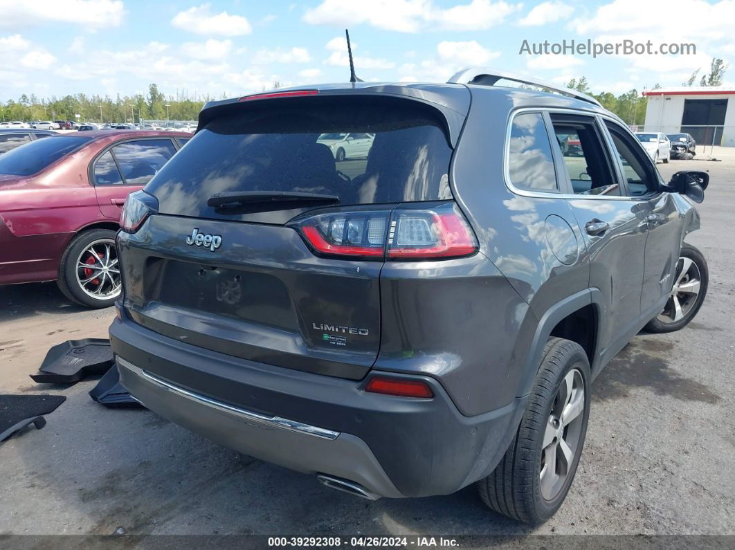 2021 Jeep Cherokee Limited Fwd Gray vin: 1C4PJLDX5MD179753