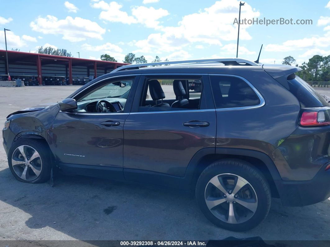 2021 Jeep Cherokee Limited Fwd Gray vin: 1C4PJLDX5MD179753