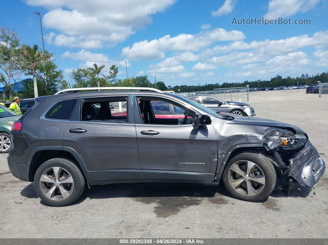 2021 Jeep Cherokee Limited Fwd Gray vin: 1C4PJLDX5MD179753