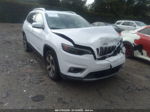 2021 Jeep Cherokee Limited White vin: 1C4PJLDX9MD179917