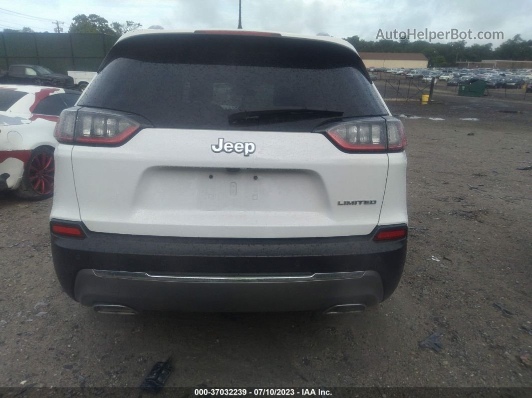 2021 Jeep Cherokee Limited White vin: 1C4PJLDX9MD179917