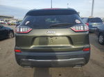 2019 Jeep Cherokee Limited Green vin: 1C4PJLDXXKD129931