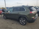 2019 Jeep Cherokee Limited Green vin: 1C4PJLDXXKD129931