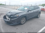 2019 Jeep Cherokee Latitude Plus Fwd Gray vin: 1C4PJLLB0KD202634