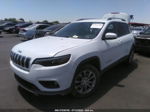 2019 Jeep Cherokee Latitude Plus White vin: 1C4PJLLB0KD274918