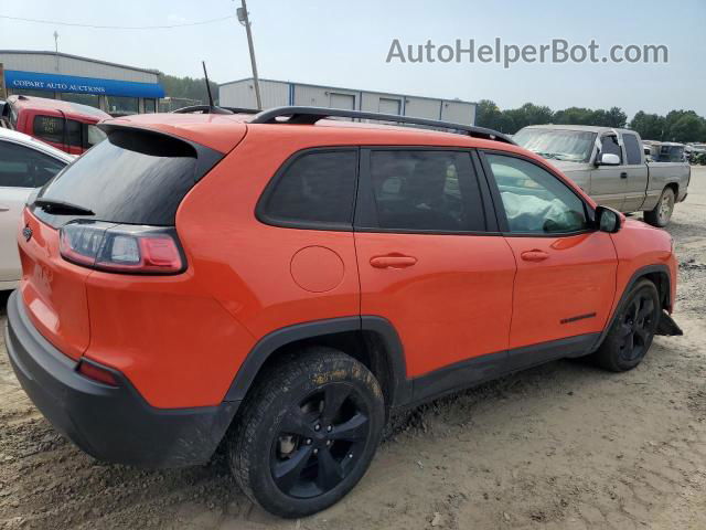 2021 Jeep Cherokee Latitude Plus Orange vin: 1C4PJLLB0MD180427