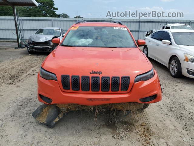 2021 Jeep Cherokee Latitude Plus Orange vin: 1C4PJLLB0MD180427