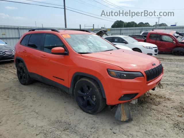 2021 Jeep Cherokee Latitude Plus Orange vin: 1C4PJLLB0MD180427