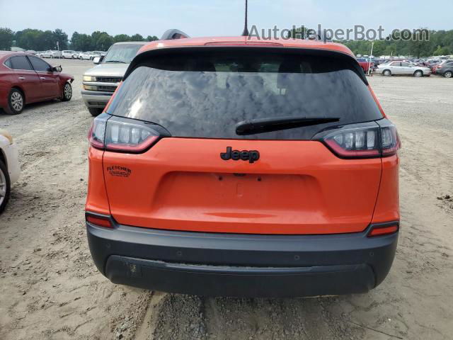 2021 Jeep Cherokee Latitude Plus Orange vin: 1C4PJLLB0MD180427