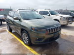 2021 Jeep Cherokee Latitude Plus Fwd Зеленый vin: 1C4PJLLB0MD228279