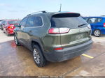 2021 Jeep Cherokee Latitude Plus Fwd Зеленый vin: 1C4PJLLB0MD228279