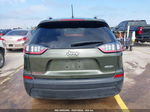 2021 Jeep Cherokee Latitude Plus Fwd Зеленый vin: 1C4PJLLB0MD228279