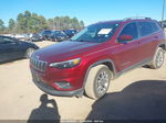 2019 Jeep Cherokee Latitude Plus Fwd Red vin: 1C4PJLLB1KD134540