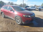 2019 Jeep Cherokee Latitude Plus Fwd Red vin: 1C4PJLLB1KD134540