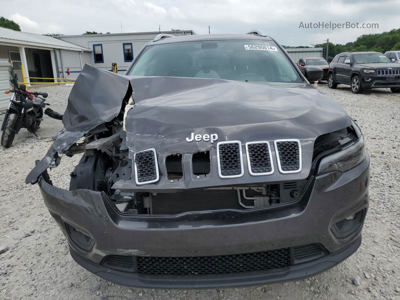 2019 Jeep Cherokee Latitude Plus Brown vin: 1C4PJLLB1KD249199