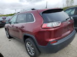 2019 Jeep Cherokee Latitude Plus Burgundy vin: 1C4PJLLB1KD326928