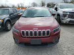 2019 Jeep Cherokee Latitude Plus Burgundy vin: 1C4PJLLB1KD326928