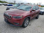 2019 Jeep Cherokee Latitude Plus Бордовый vin: 1C4PJLLB1KD326928