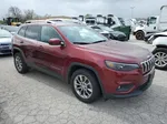 2019 Jeep Cherokee Latitude Plus Burgundy vin: 1C4PJLLB1KD326928