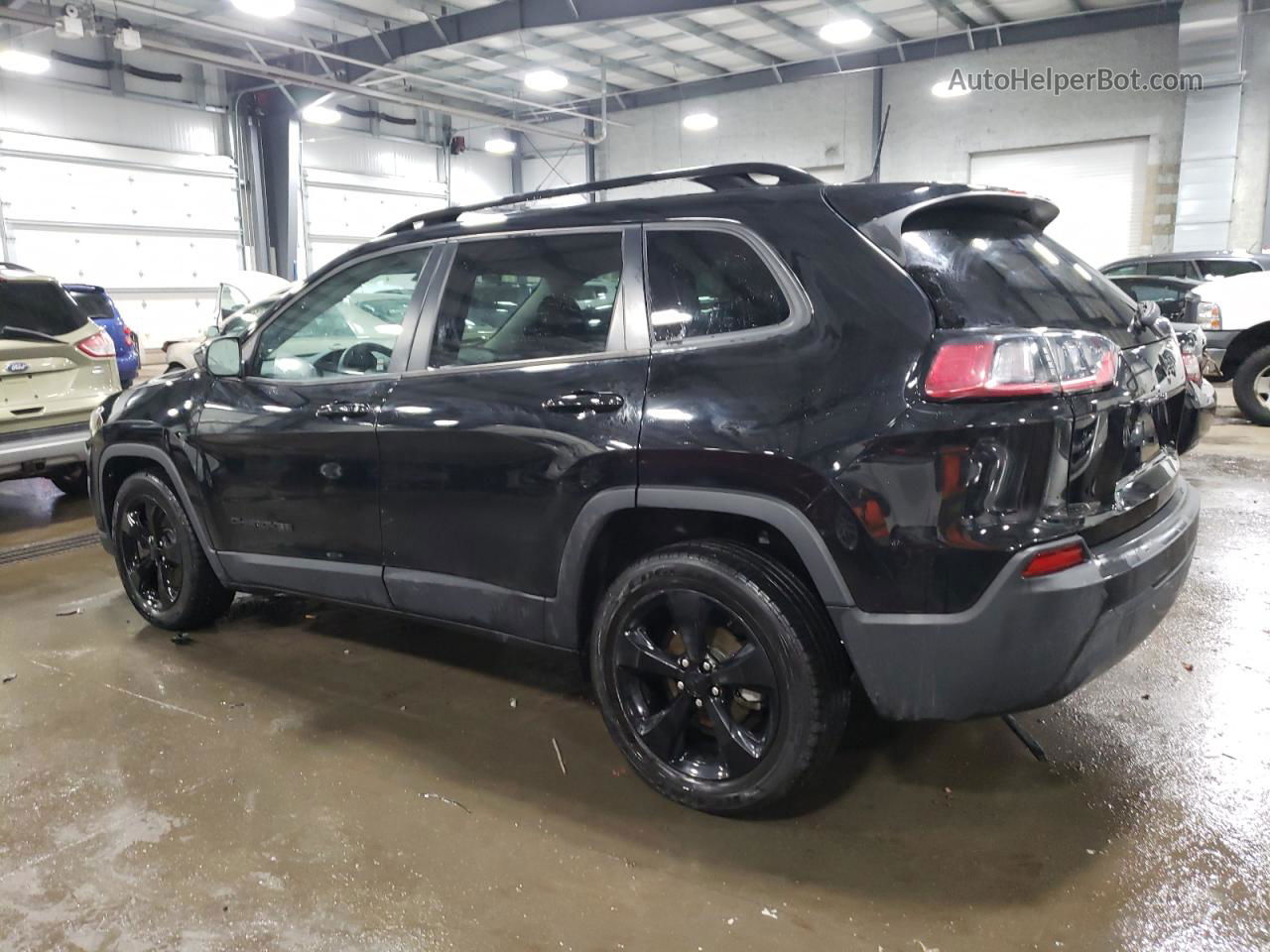 2019 Jeep Cherokee Latitude Plus Черный vin: 1C4PJLLB1KD338965