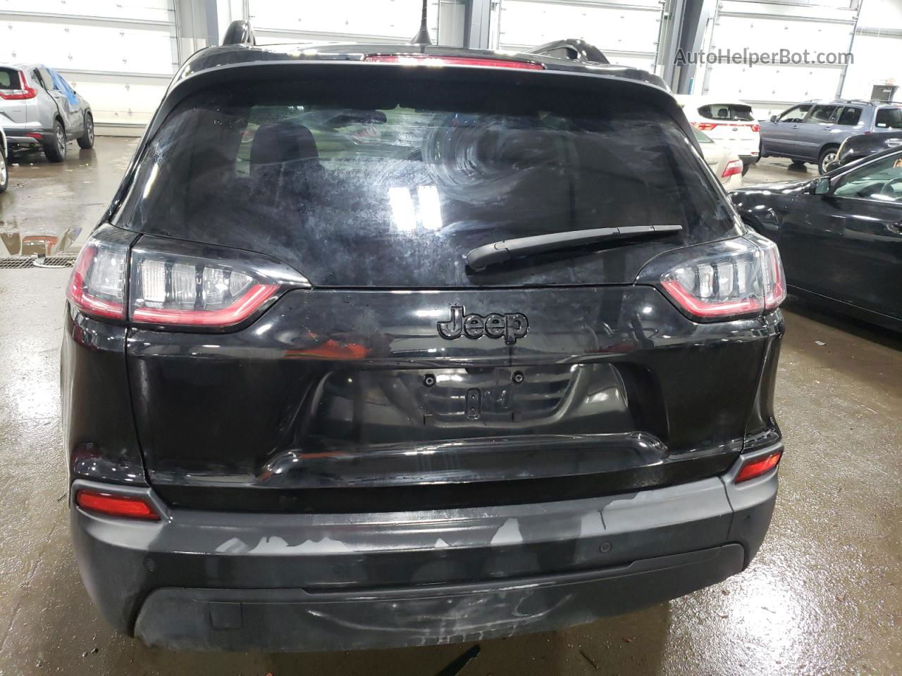 2019 Jeep Cherokee Latitude Plus Black vin: 1C4PJLLB1KD338965