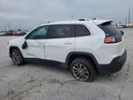 2019 Jeep Cherokee Latitude Plus White vin: 1C4PJLLB1KD384098