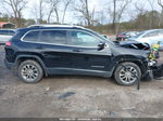 2019 Jeep Cherokee Latitude Plus Fwd Black vin: 1C4PJLLB1KD455753