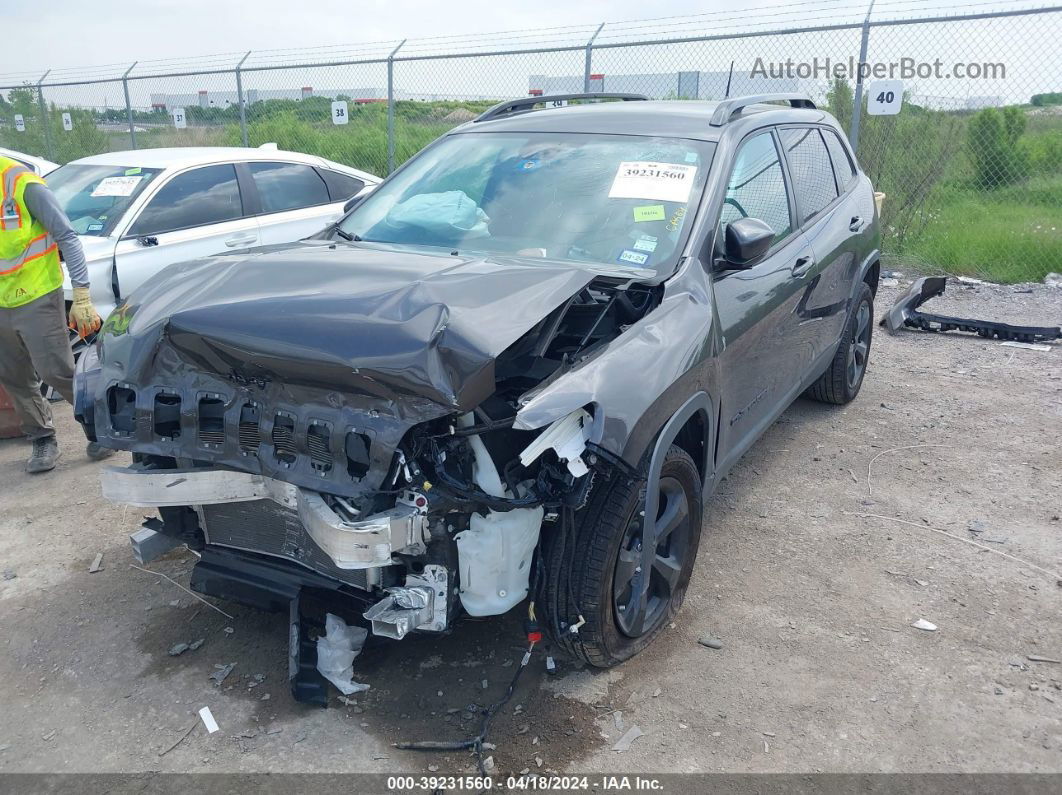 2021 Jeep Cherokee Altitude Fwd Черный vin: 1C4PJLLB1MD112833