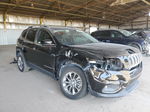 2021 Jeep Cherokee Latitude Plus Black vin: 1C4PJLLB1MD169470