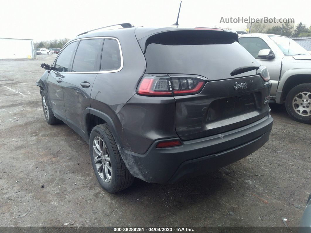 2019 Jeep Cherokee Latitude Plus Black vin: 1C4PJLLB2KD202800